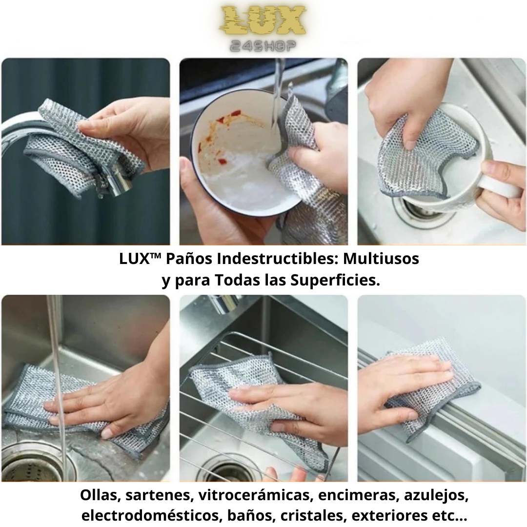 LUX™-Paños Multiusos Ultra Resistentes